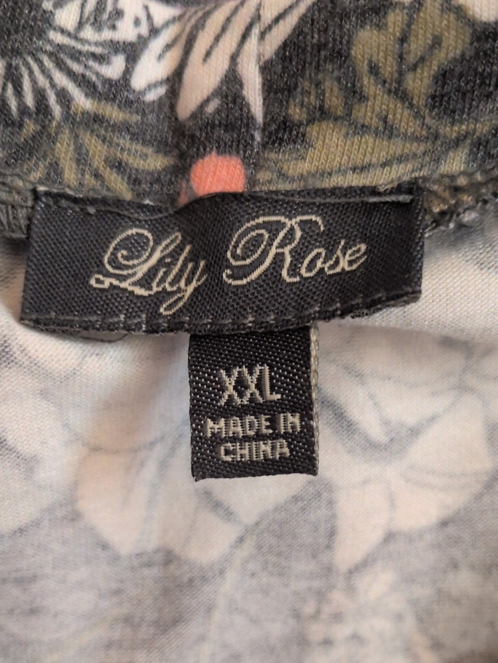 Lily Rose Floral Patterned Dress Size XXL - Picture 4 of 6